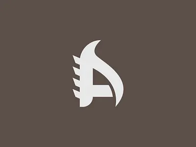 A letter, monogram logo - For Sale a a letter logo a logo design a modern logo a monogram logo brand identity branding design letter mark logo lettering logo logo design minimalist monogram logo real estate logo typography logo ui word mark logo