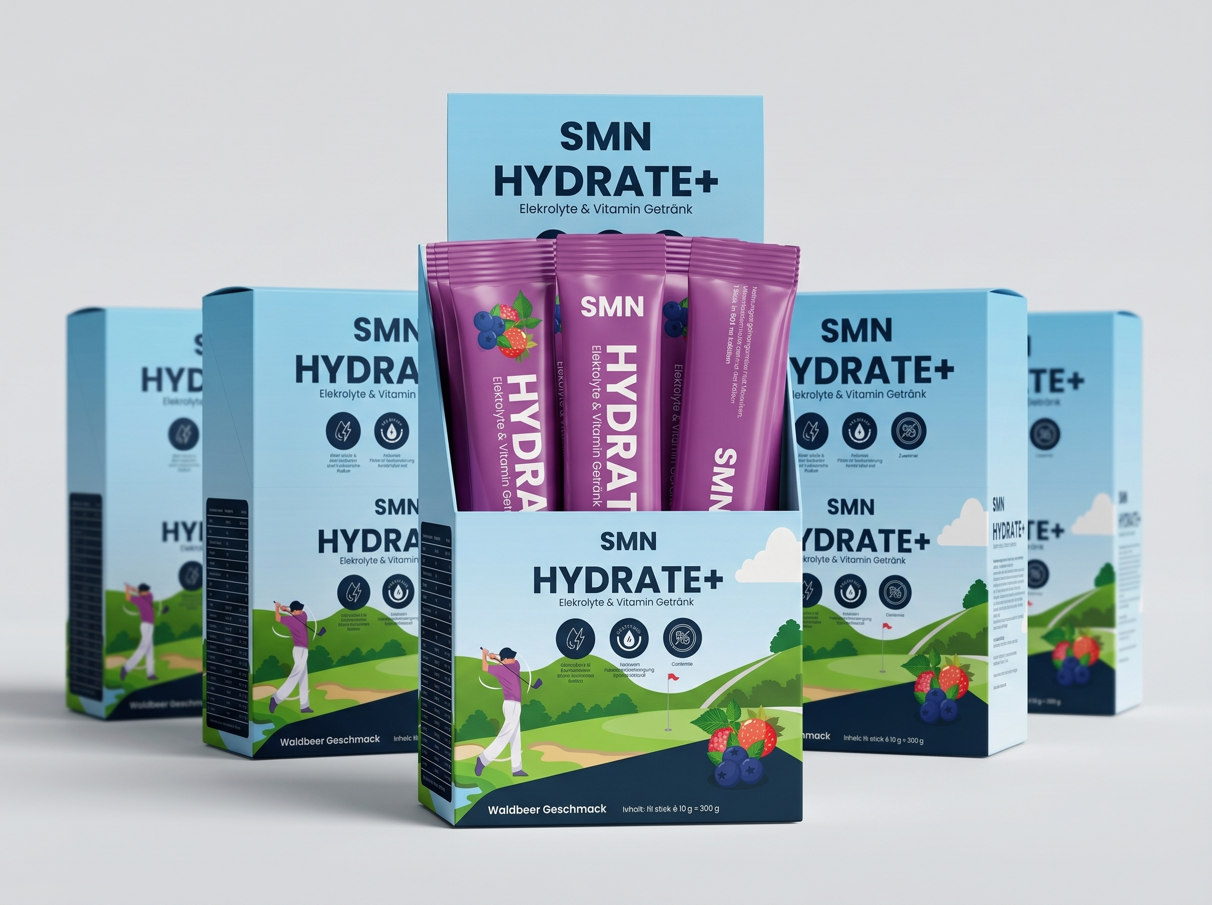 HYDRATE+ Electrolytes Drink Mix Packaging Design amazon product brand identity branding clean design creative packaging drink packaging ecommerce fmcg graphic design hydration label design minimal packaging mockup modern design packaging packaging design premium design product packaging supplement packaging wellness