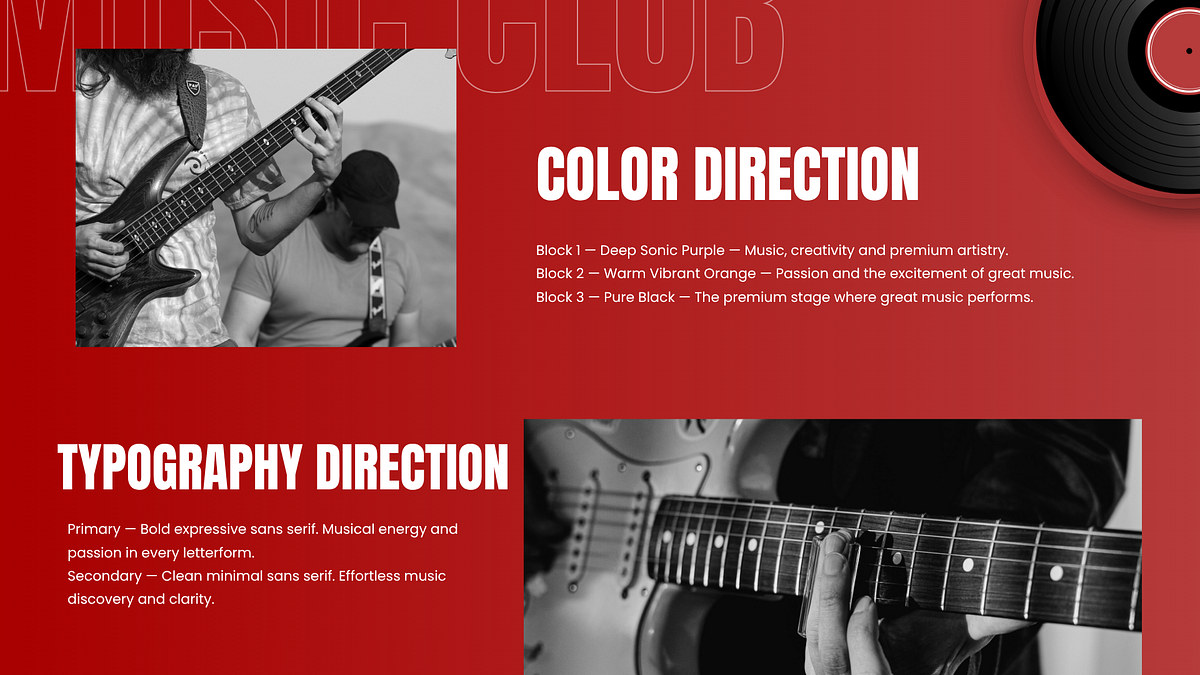 VERVE — Premium Indian Music Streaming Platform Brand Direction Image 1