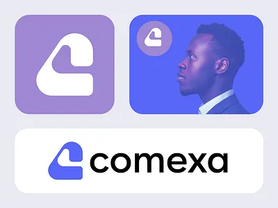 Comexa, C brand mark logo brand guidelines brand identity brand mark logo branding c c letter mark logo clean comex fintech geometric geometric logo logo design logotype minimal minimalist logo modern saas tech brand visual identity
