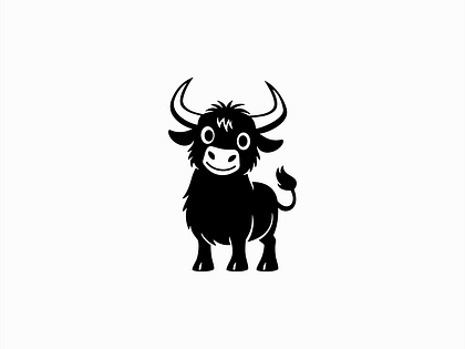 Cute Bull Logo