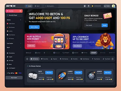 Casino Design casino design igaming illustration onlinecasivo
