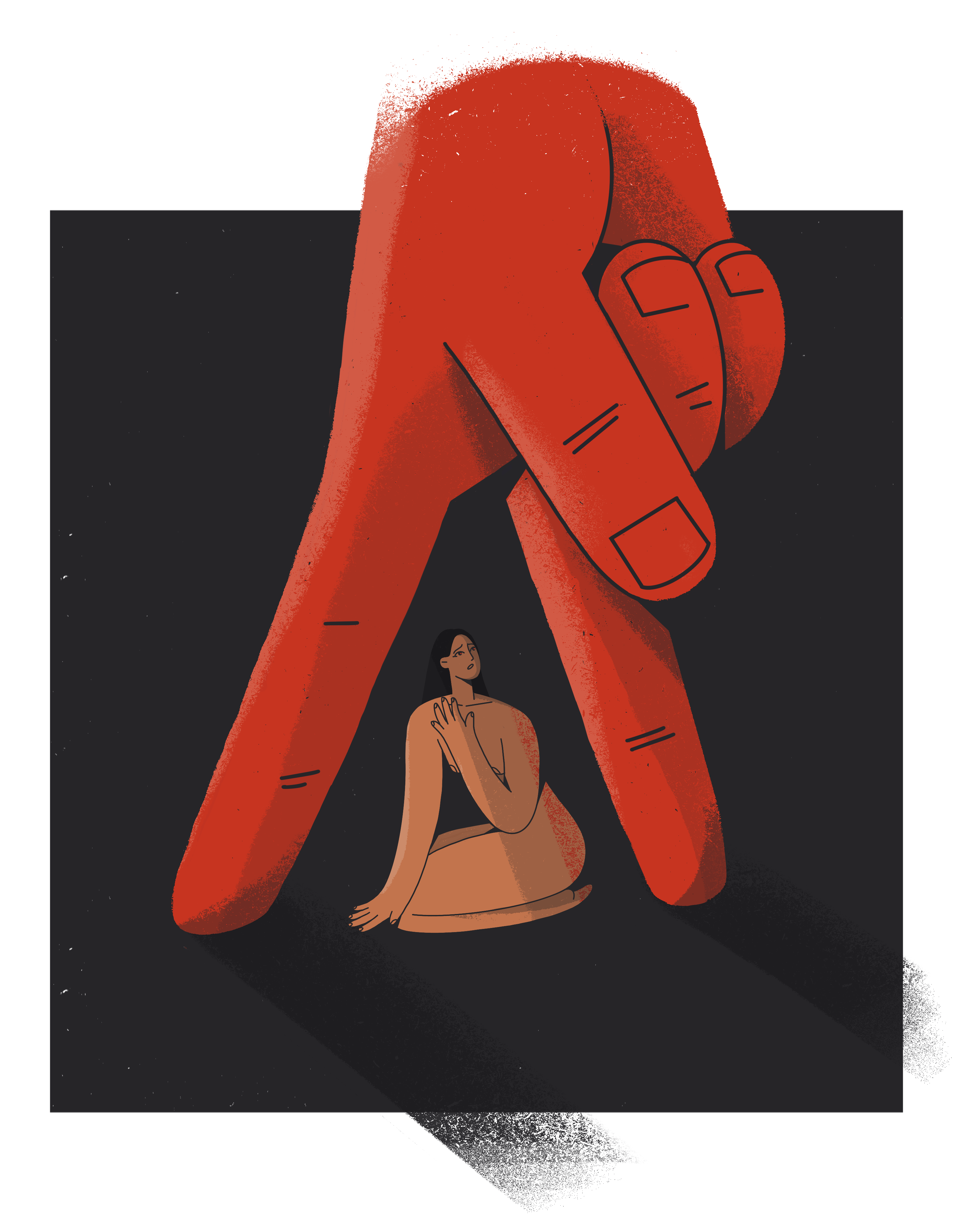 Violence is around 2d 2dart 2dillustration art character characterart characterillustration drawing illustration violence