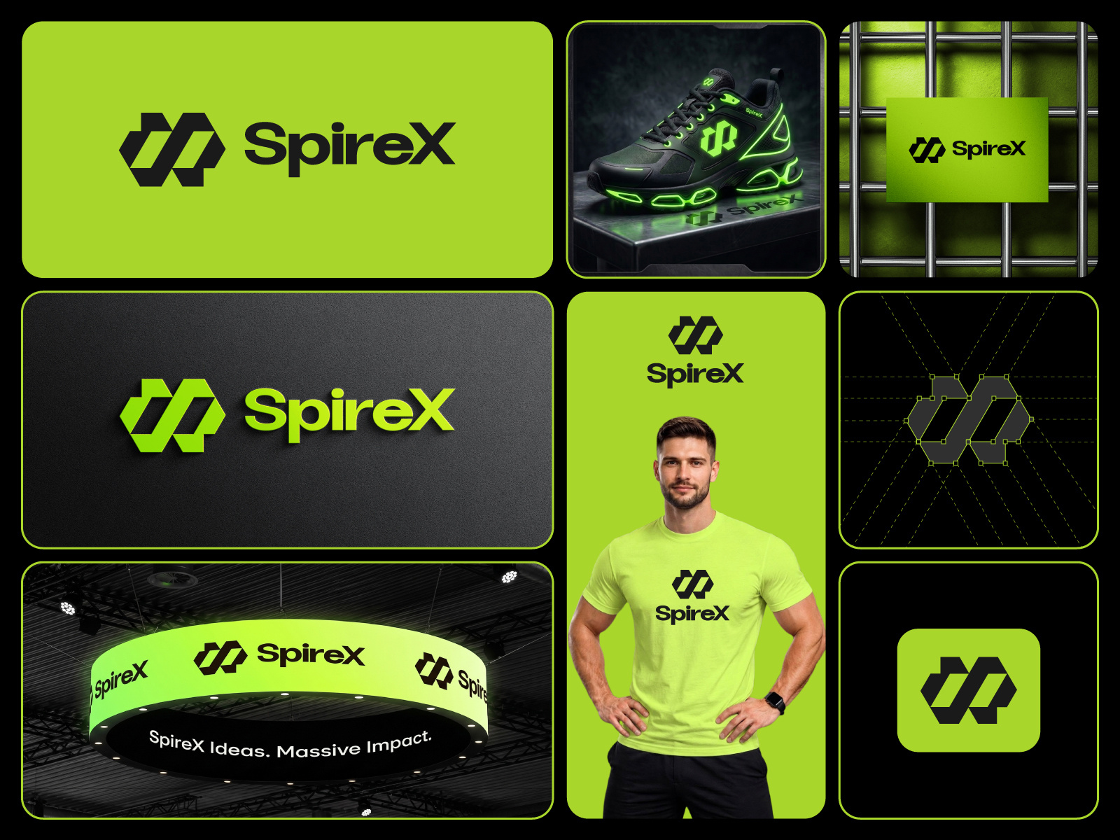 Example of Custom Sports Logo & Brand Identity