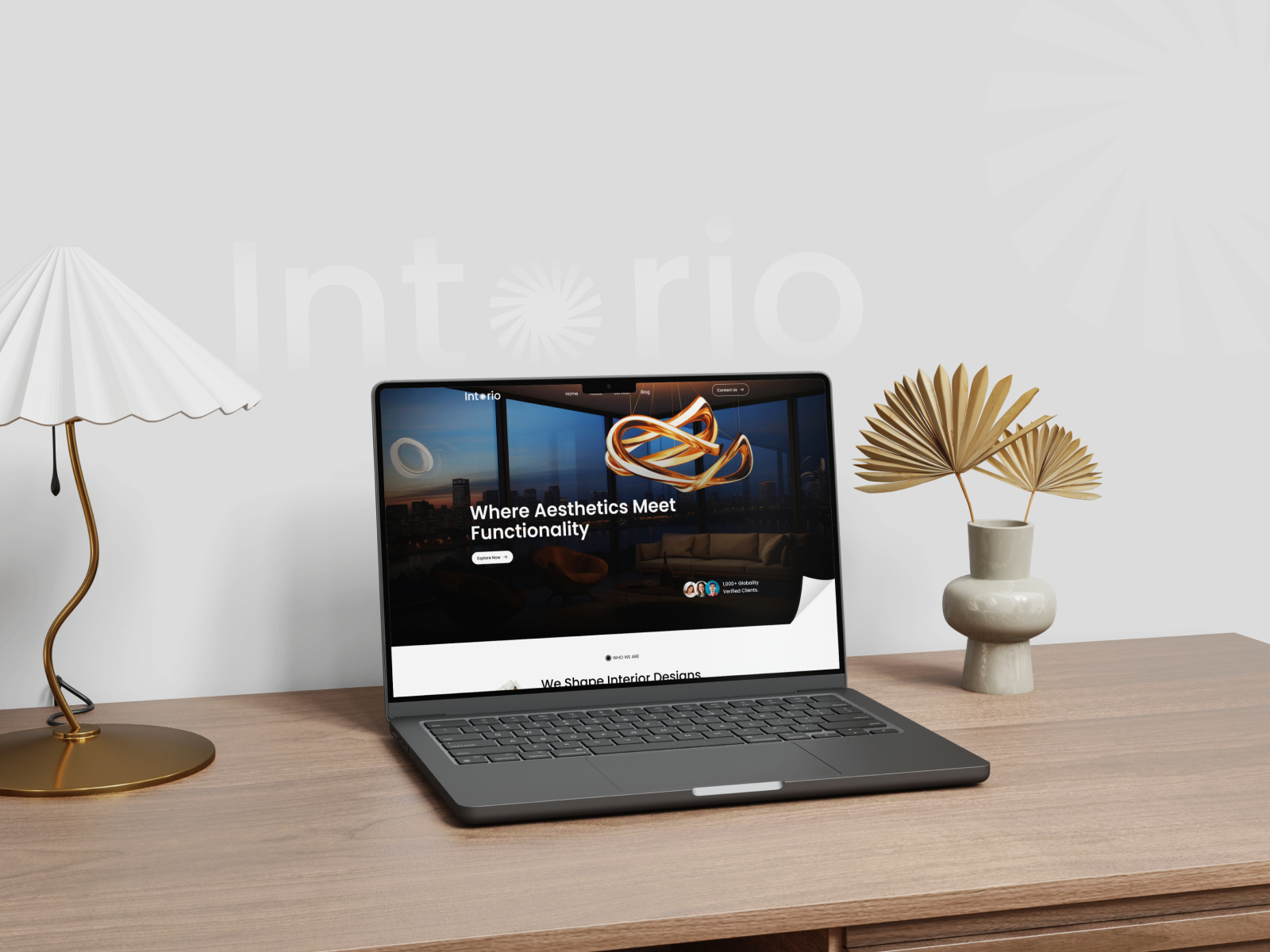 Crafting a Modern Interior Web Experience interior ui uidesign uiux web design