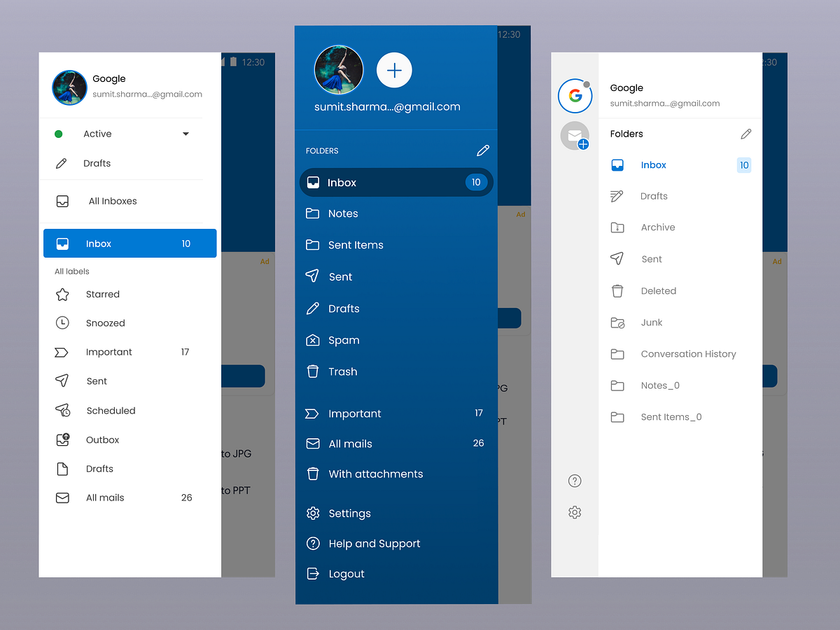 Outlook Sidebar designs, themes, templates and downloadable graphic