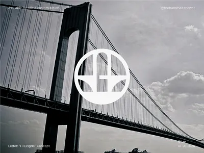 Brigde-logo-concept branding logo brigde brigde concept brigde logo brigde logo design clean creative h logo h logo icon icon logo logo design logo designer logo icon logos minimalist logo modern modern logo new logo unique