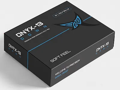 Golf Ball Box Packaging Design animation box design cardboard box carton box graphic design minimal design paper box product packaging retail packaging