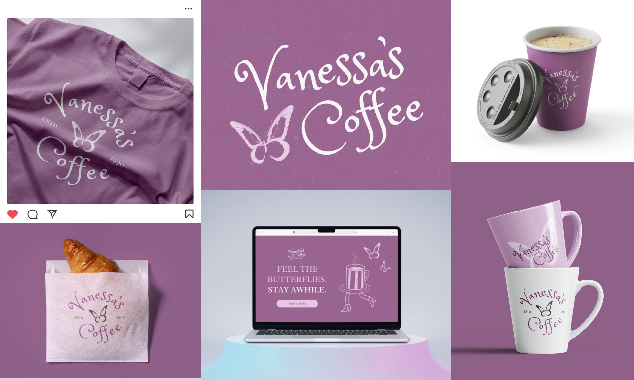 Example of Brand Identity Design + Marketing Assets