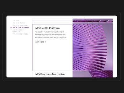 IMO Health Platform ai ai dashboard artificial intelligence clean ui dashboard data visualization healthcare healthtech medical app medtech modern design product design saas startup ui design ux design web app