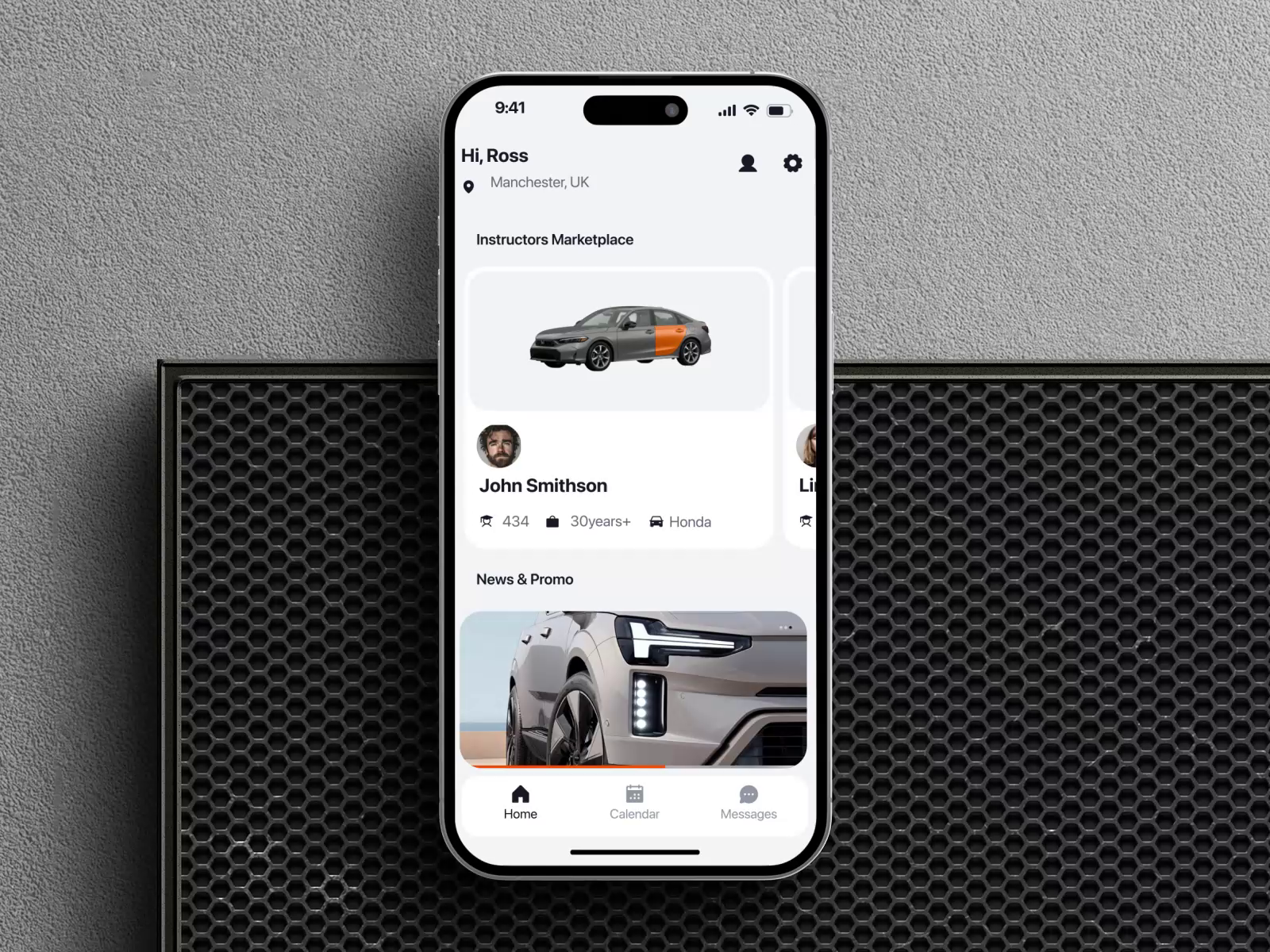 Driving mobile app MVP design & development