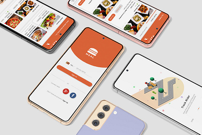 MEAL Food Ordering Mobile Application mobile app design ui design ux