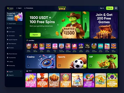 IGUANA CASINO iGAMING branding casino graphic design igaming illustration