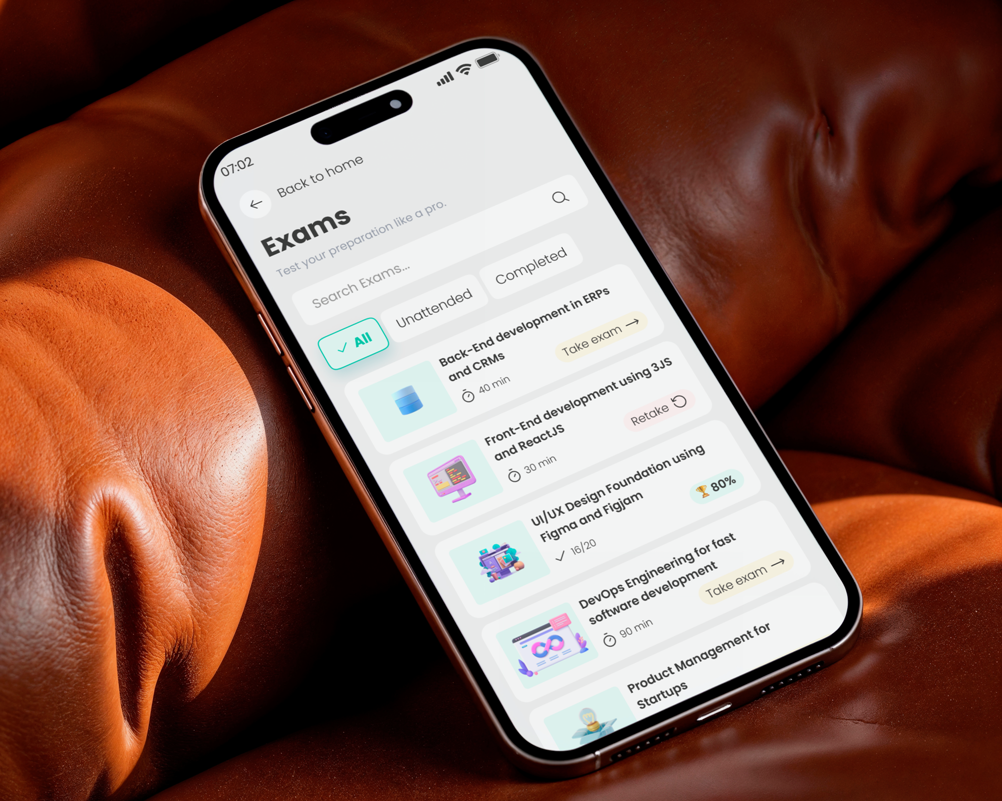 Example of Mobile App Design (UI/UX/Product)