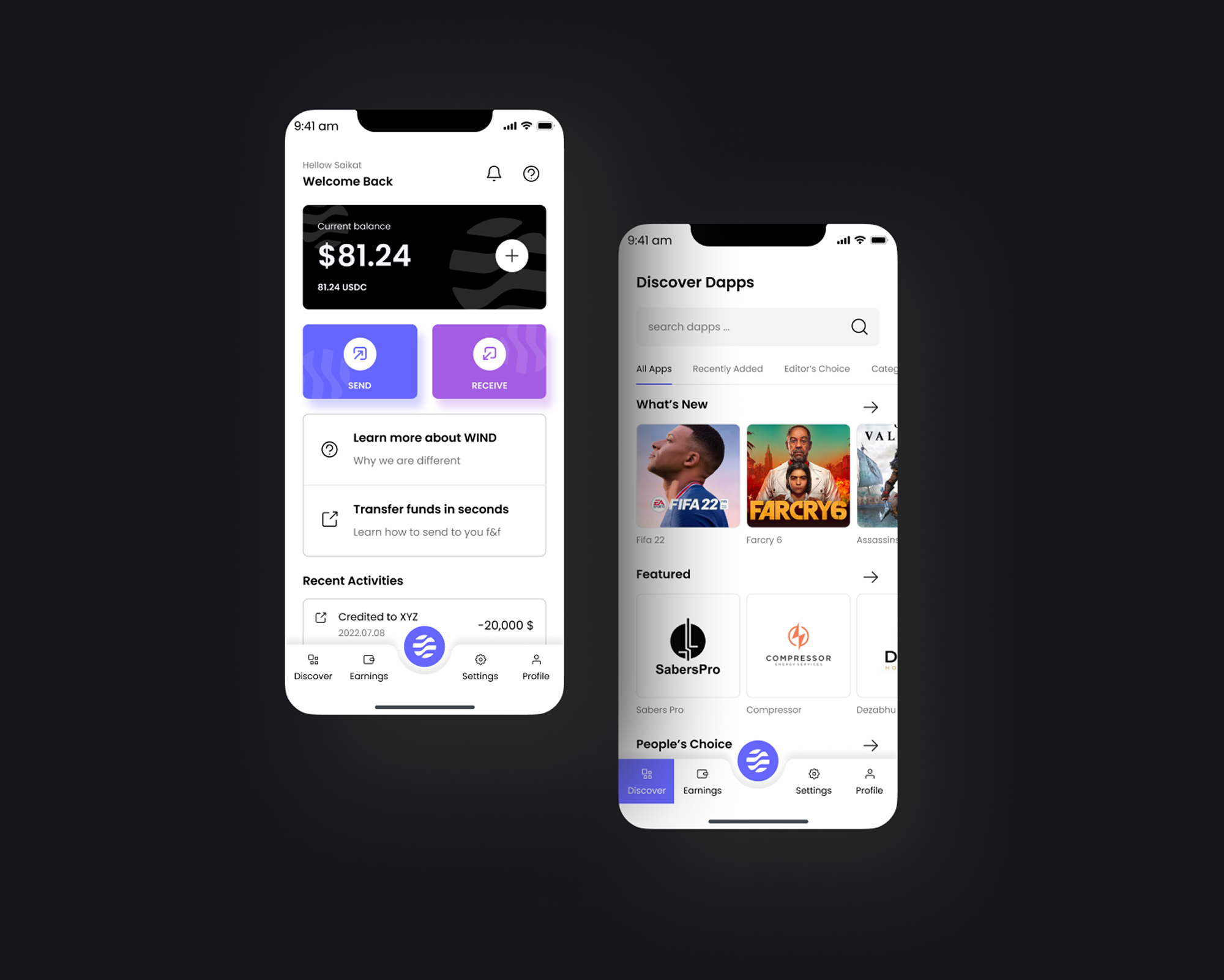Example of Mobile App Design (UI/UX/Product)