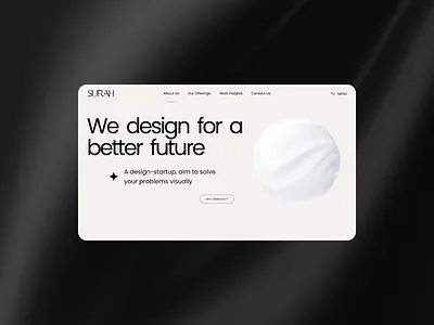 Design Company Website Design design product design typography ui ux