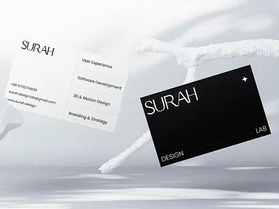 Business Card Design branding design graphic design logo product design typography ui ux