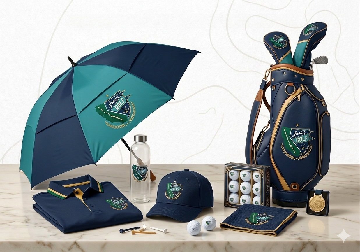 California Junior Golf – Brand Identity & Mockup