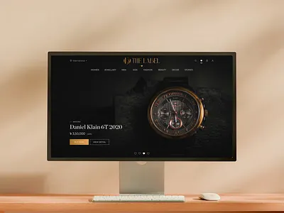 Luxury E-commerce Website Design design product design typography ui ux