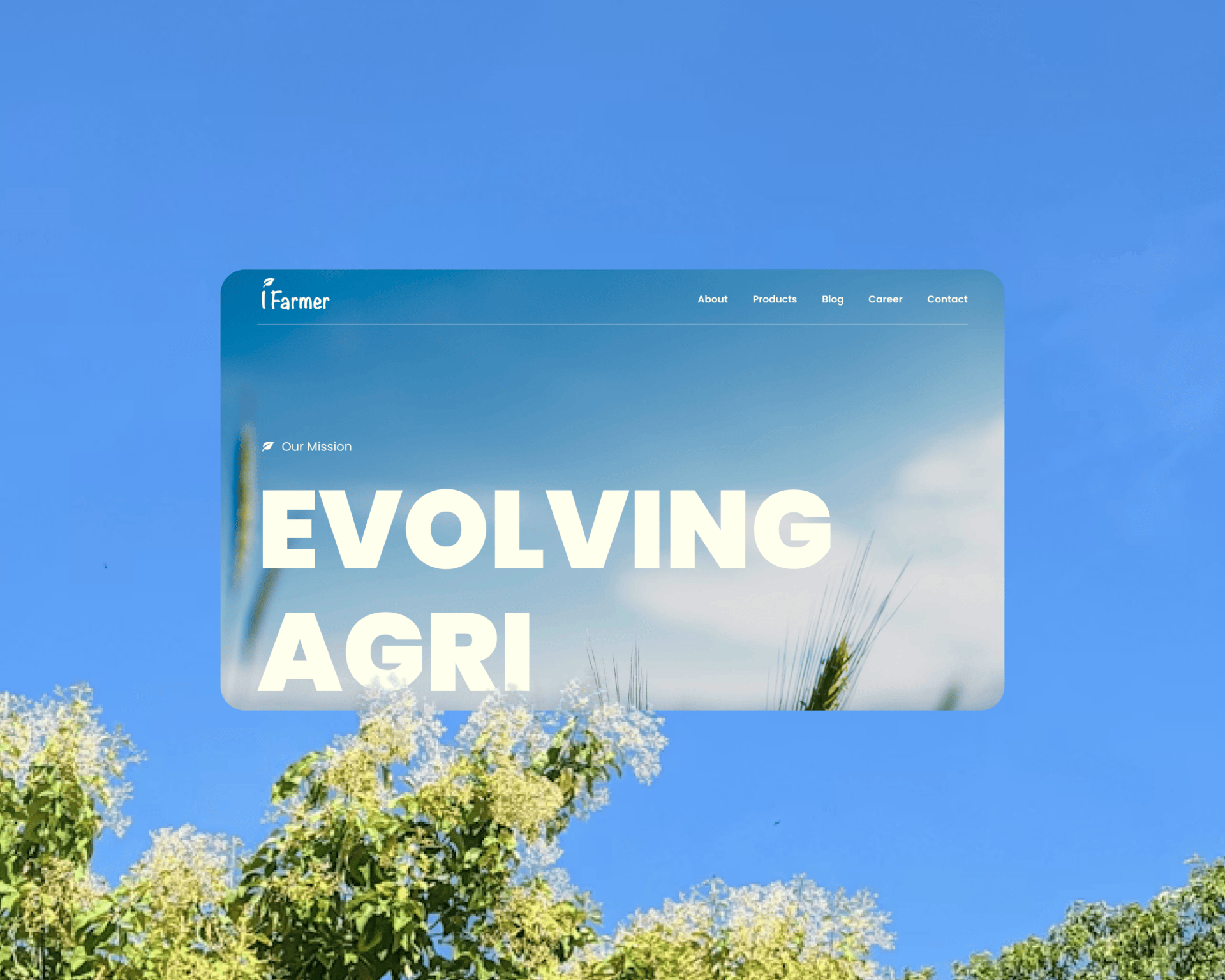 Agri-Fintech Website Design design product design typography ui ux