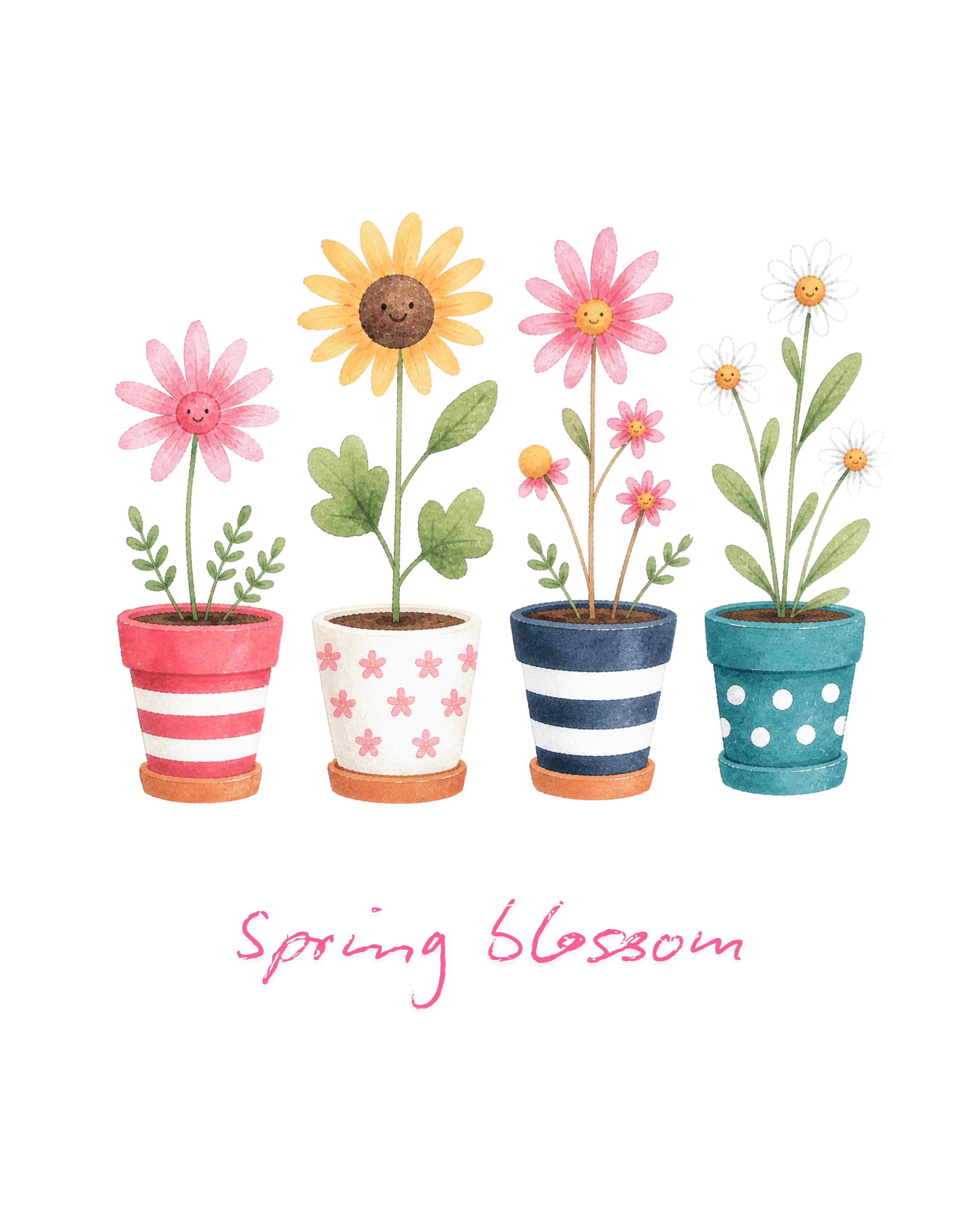 Spring Blossom artwork digitalart floral flowers illustration procreate sketch spring