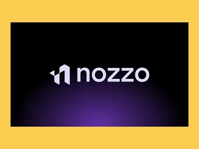 Nozzo Logo ai ai logo artificial intelligence branding letter n logo logo design logo mark minimalist logo modern n logo n ai n letter ai logo n logo n mark print saas tech logo technology