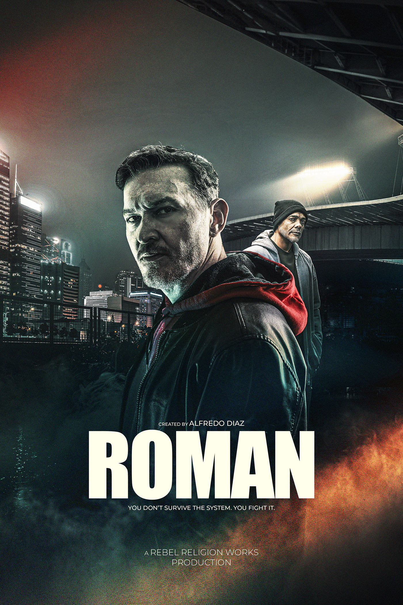 ROMAN - TV Series Key Art amazon prime video creative creative design design film graphic design hbo movies netflix tv sereis visual visual identity