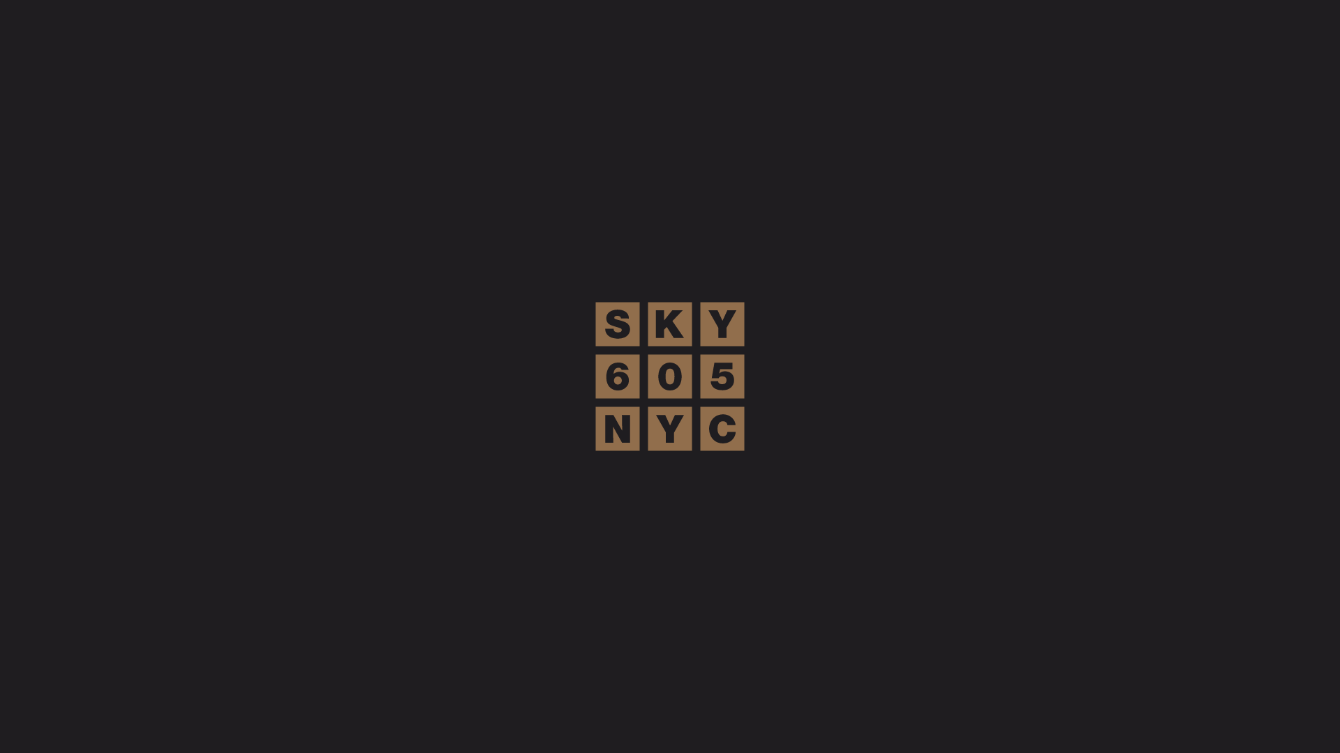 SKY605 / Elevated Restaurant Branding in NYC / Logo Design