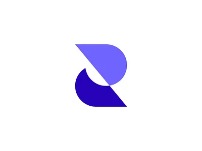 Modern Abstract “R” Logo Mark abstract logo app logo brand identity branding creative logo futuristic logo geometric logo gradient logo letter r logo logo design minimalist logo modern logo negative space startup branding tech logo