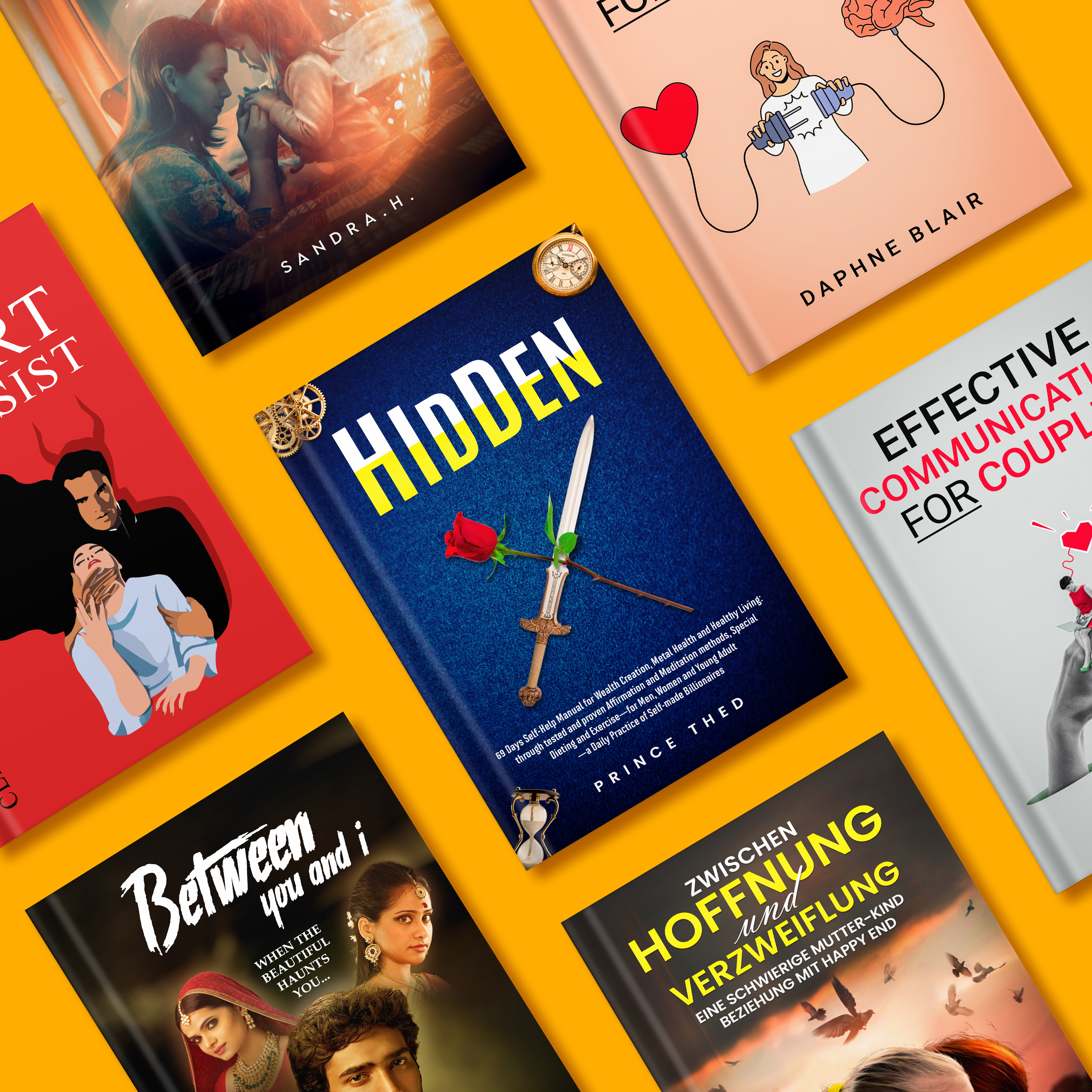 Book Cover Design Collection author branding book cover design book marketing bookformate bookwriting ebook design editorial design graphic design nextcreatix publishing design self publishing typography