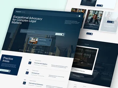 KingswellChamber – Barrister Chamber Landing Page UI/UX Design barrister chamber website design clean clean landing page clean website design elegant landing page landing page ui marketing isite marketing page minimalist modern modern design modern sales page product design professional landing page professional website professional website design sales page sales website web design