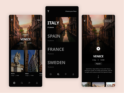 Travel App UI creative design destinationdiscovery raveldesign traveladventures travelappui travelgoals travelguide travelinspiration travelplanner travelsmart travelwithease tripplanning ui uidesign ux