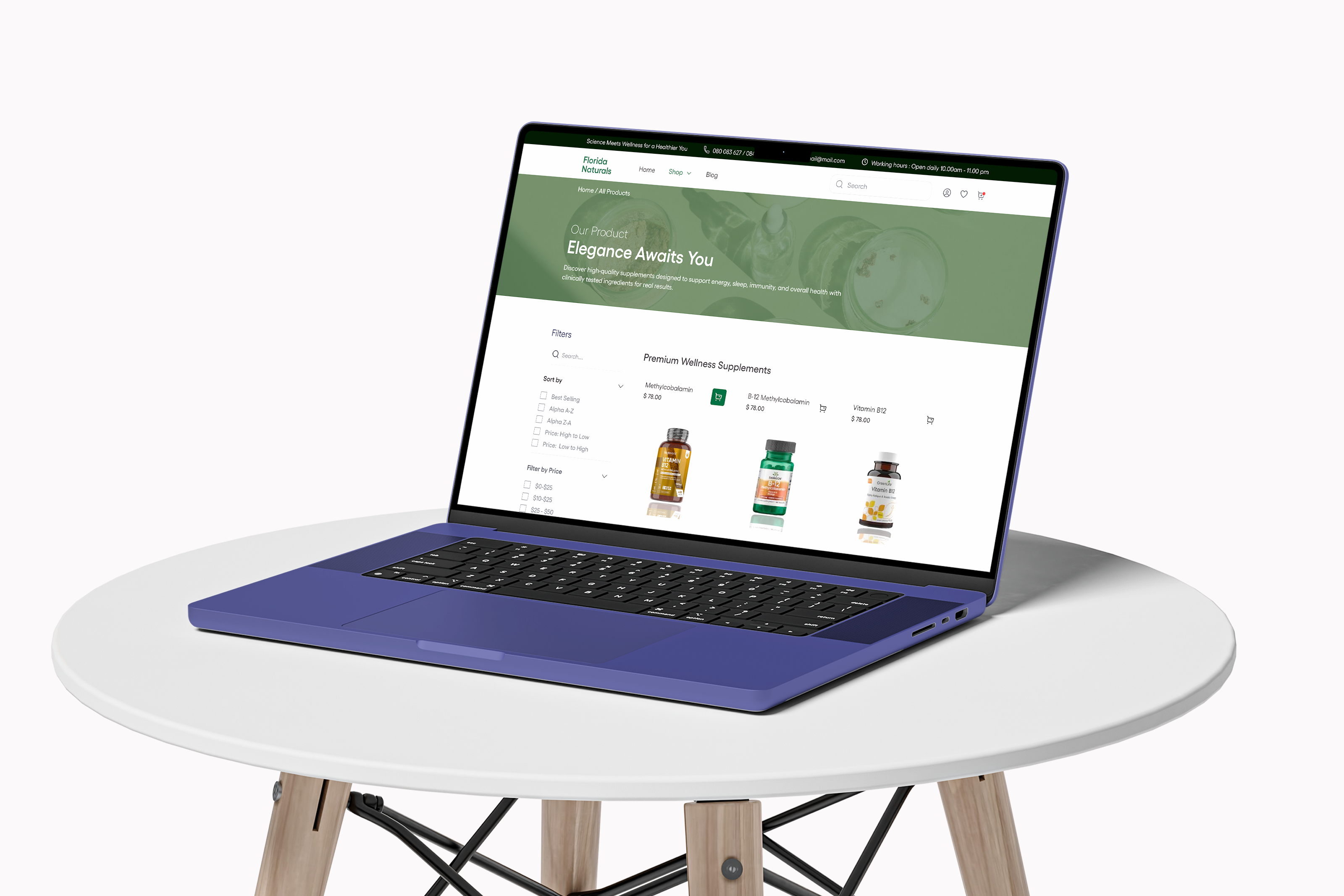 Example of E‑Commerce Website Design