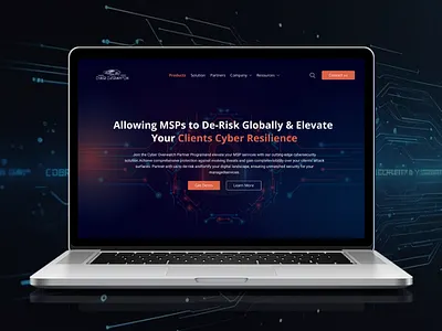 Cybersecurity Landing Page — Built for Trust, Built for Scale b2bdesign conversiondesign cybersecurity darkui designinspiration digitalproduct dribbble enterpriseui figma landingpage modernui productdesign saasdesign techdesign uidesign uiux userinterface uxdesign webdesign websitedesign