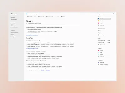 Honeycomb Notes SaaS Design figma saas ui uidesign uiux ux uxdesign