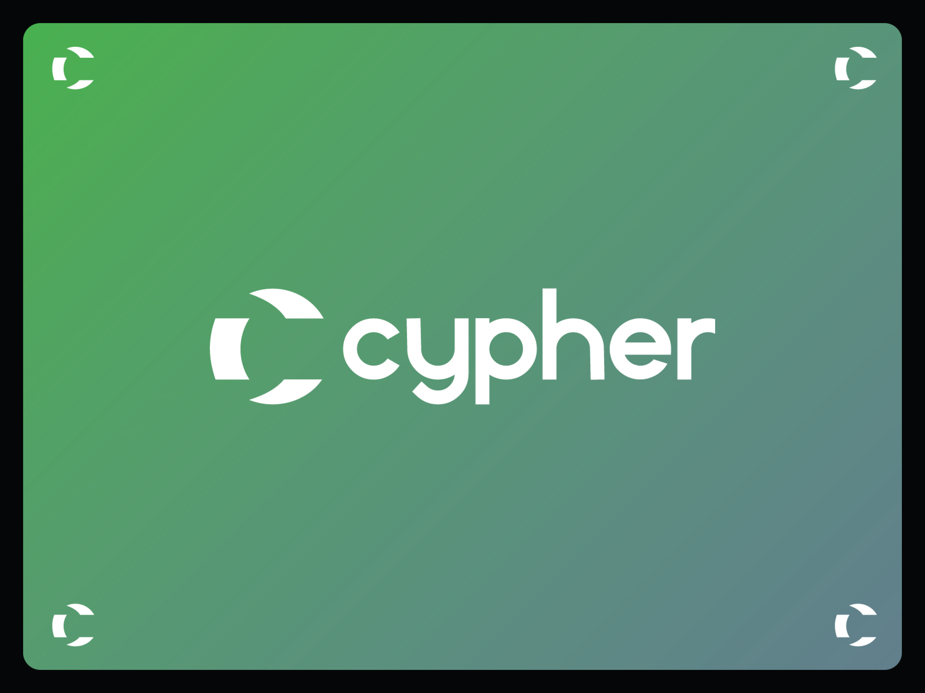 Example of Cypher - logo design