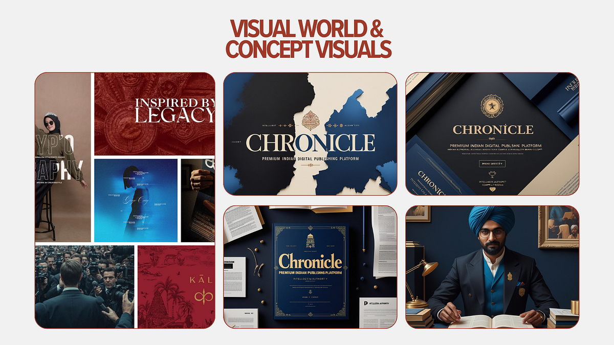 CHRONICLE — Premium Indian Digital Publishing Platform Brand Image 2