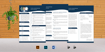 professional CV, resume and cover letter. adobe illustrator adobe photoshop cover letter cv cv righting cv template design graphic design illustration ms word professional resume resume resume design resume editing resume template vector