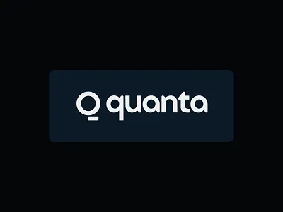Quanta - logo design ai finance algorithm brand design brand identity clean design data driven expense tracker finance app financial tool fintech futuristic ui high contrast logo design money management personal finance real time data savings app smart finance visual identity
