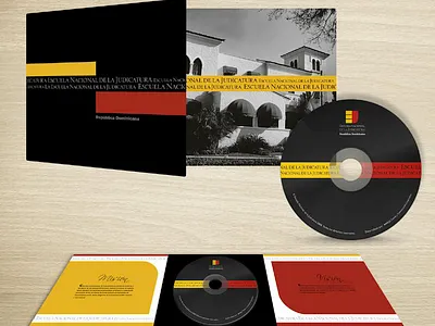Escuela Nacional de la Judicatura branding graphic design motion graphics