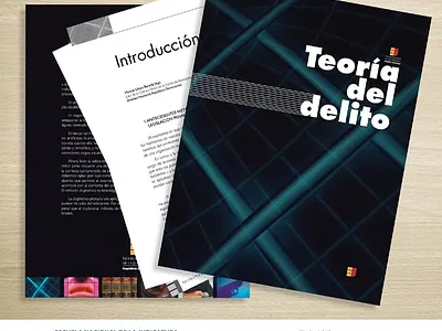Escuela Nacional de la Judicatura editorial design graphic design