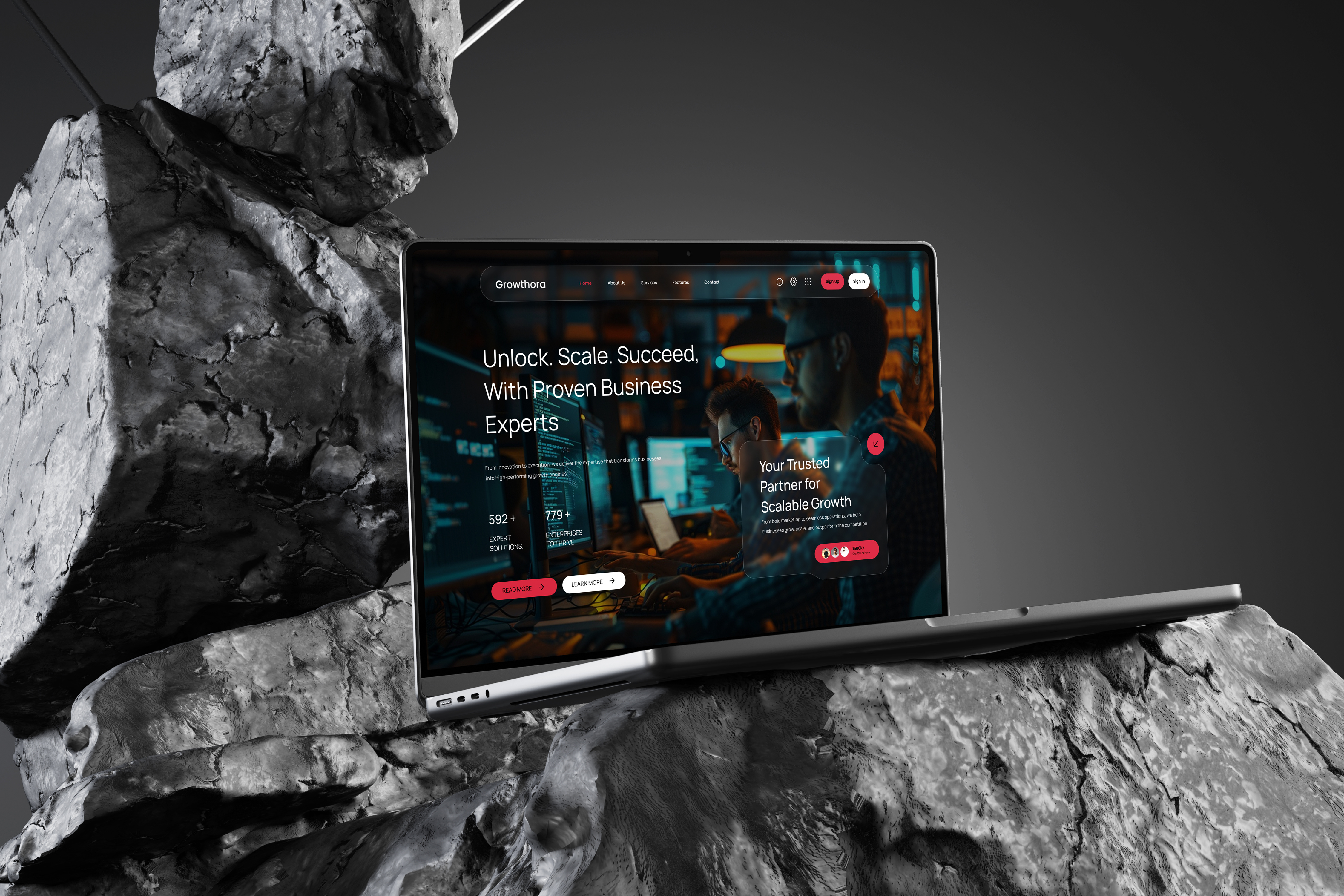 High-Converting Business Agency Website UI agency website branding business agency business website dribbble figma figma design growth website landing pages desin landingpage product design sigma ui design ui ux design ux design web design website website design