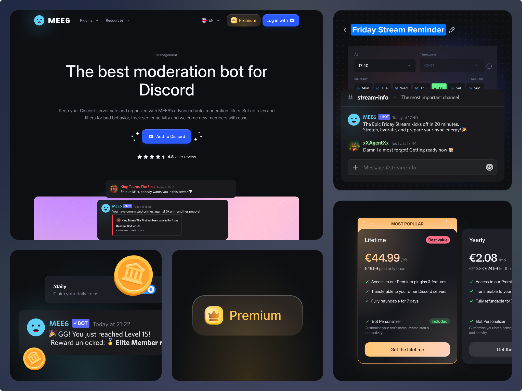 MEE6 Website 2.0 [WIP]