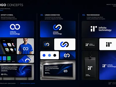 Exploring different logo directions for a tech brand. branding design graphic design illustration logo mobile tech ui ux visualdesign