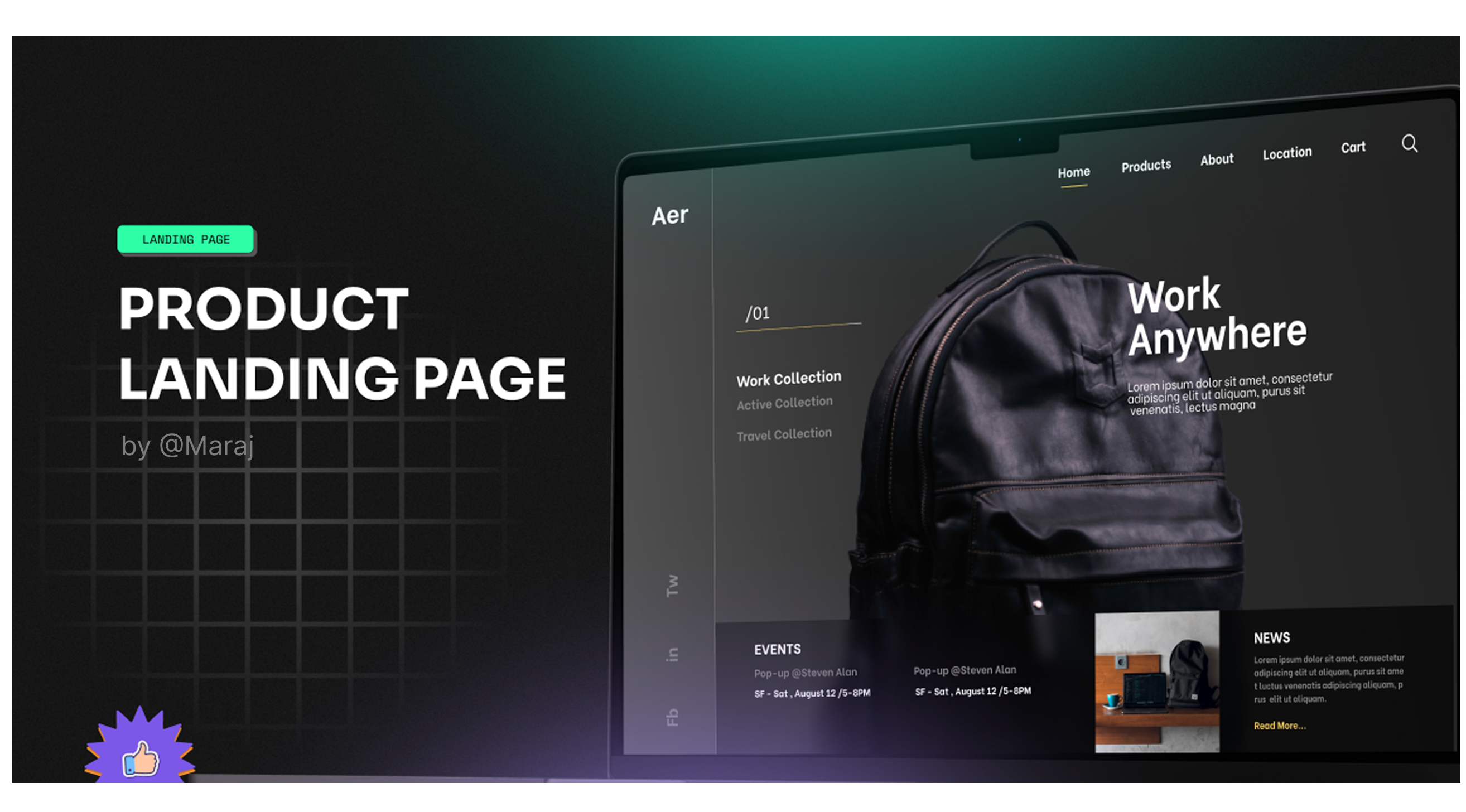 Ecommer Website Product page design 3d ai animation app branding graphic design landing page landing page design logo motion graphics product product app product app design product page product page desin ui