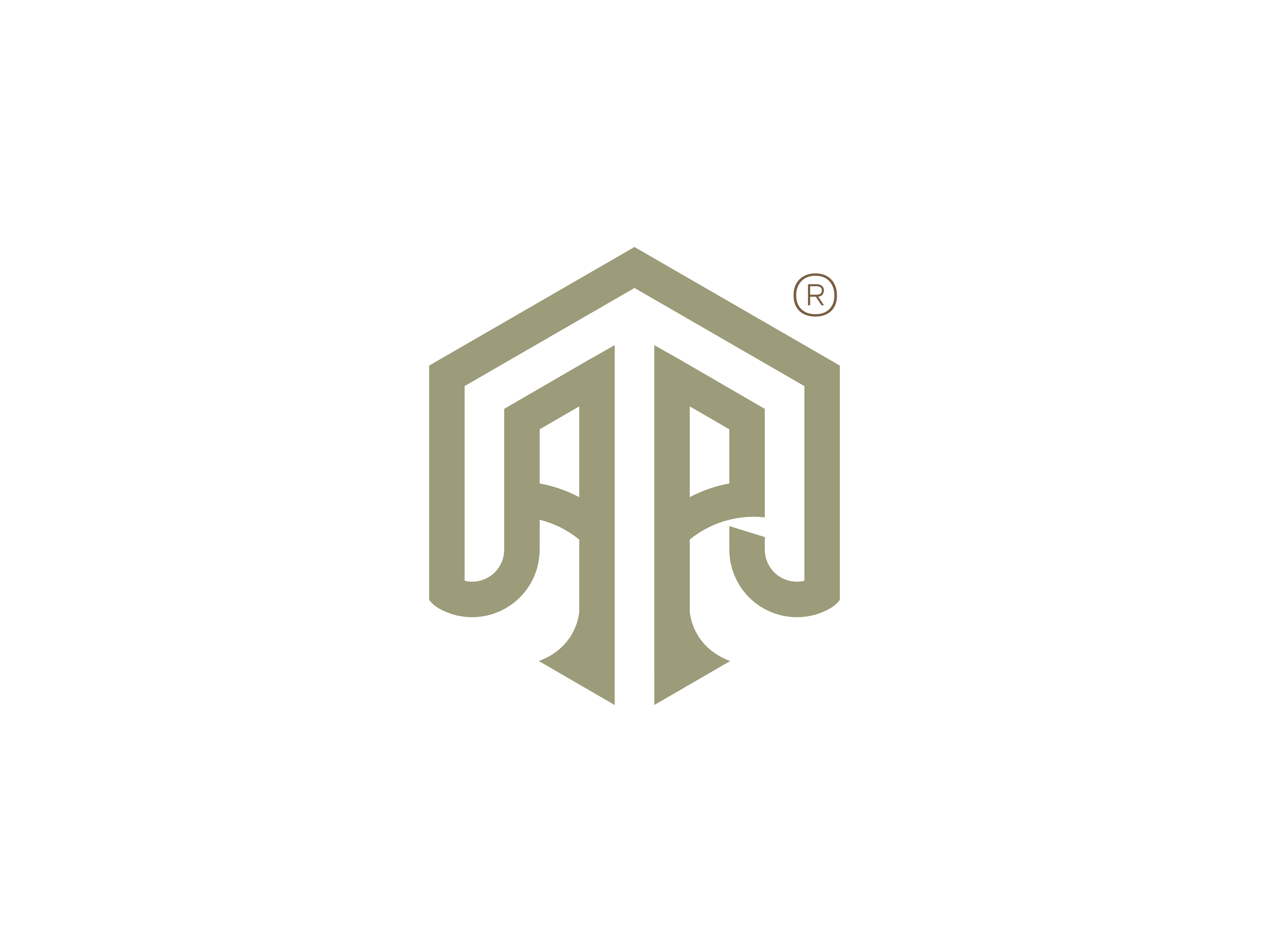 A&R Apex Mark brand identity branding company contruction design graphic design logo logo design logotype mark property real estate visual identity