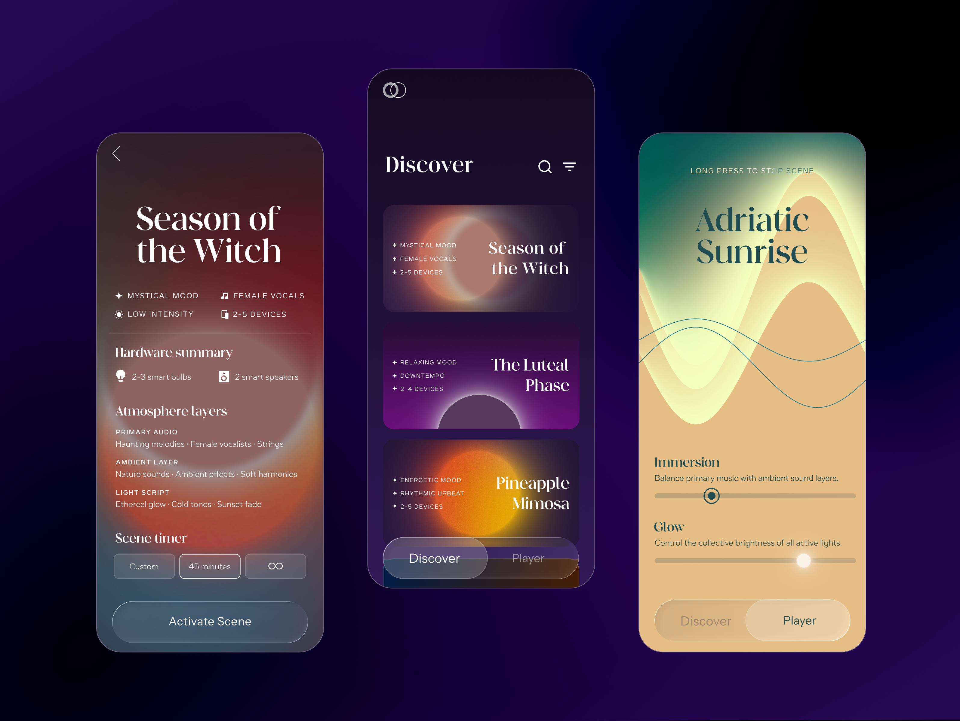 Atmosphere — Sound & Light Sync Concept
