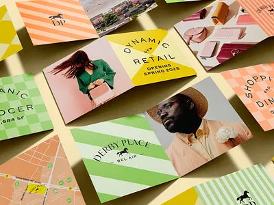 Derby Place branding graphic design