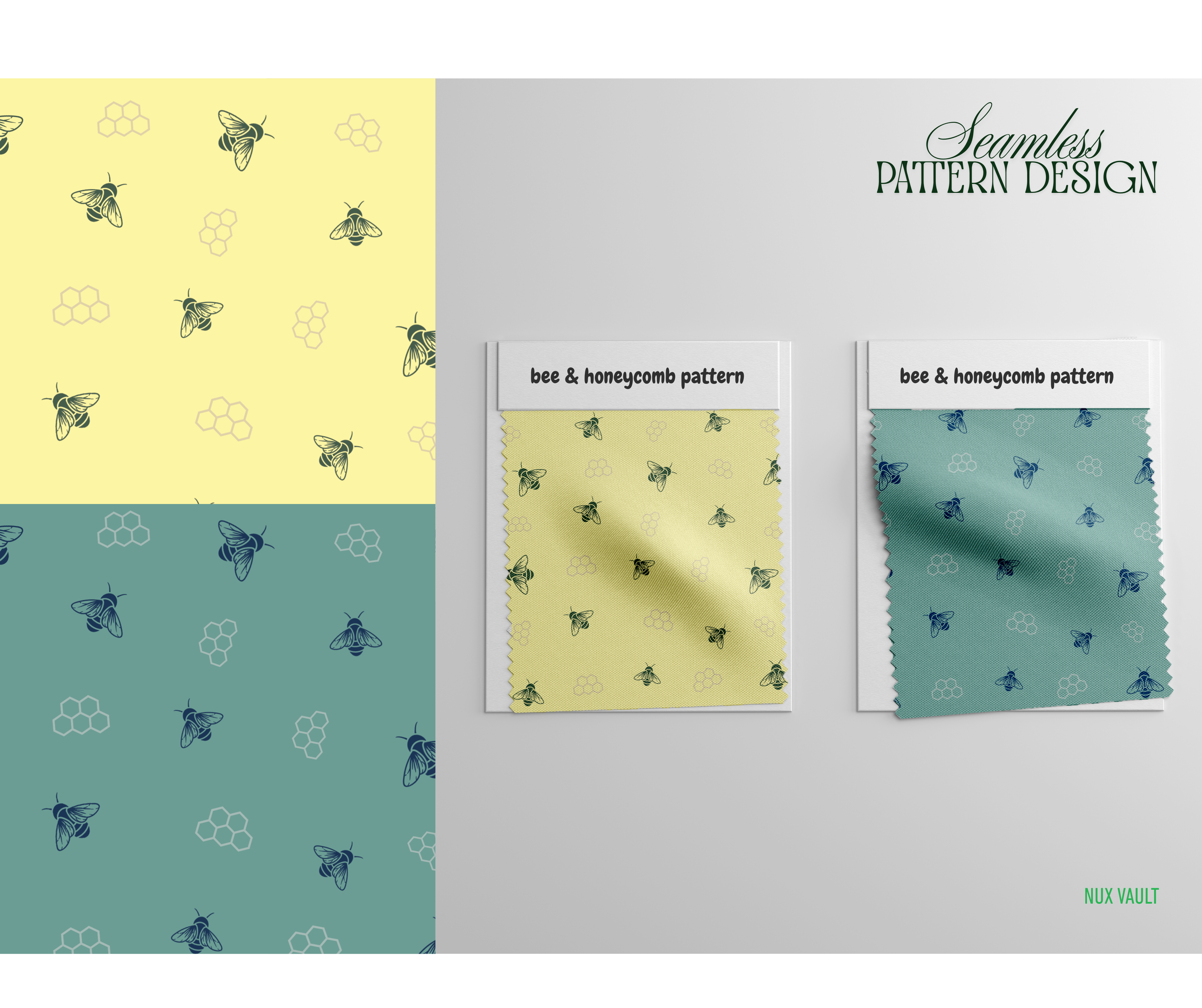 Example of Exclusive Custom Seamless Pattern Design