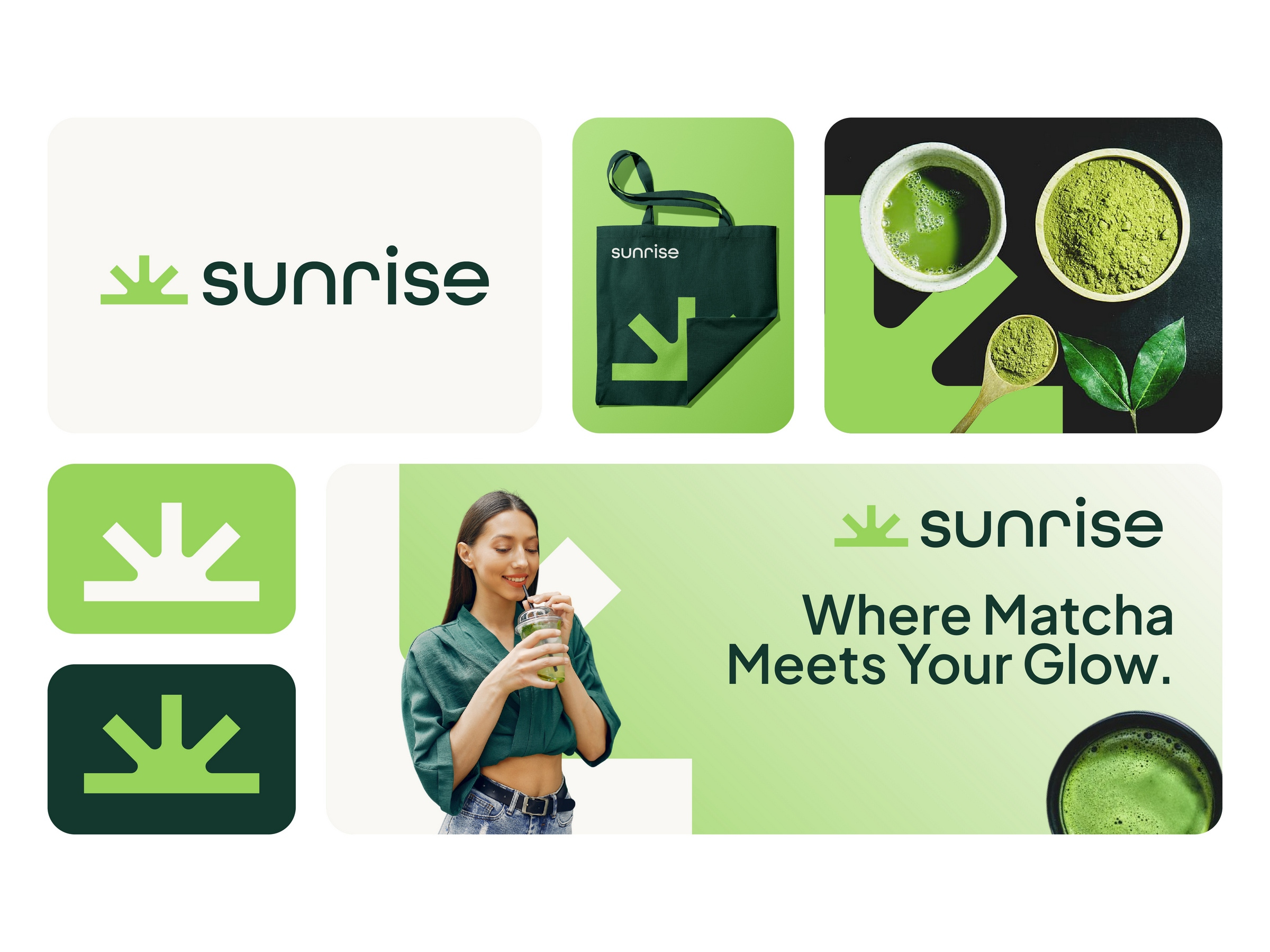 Sunrise - Matcha Branding